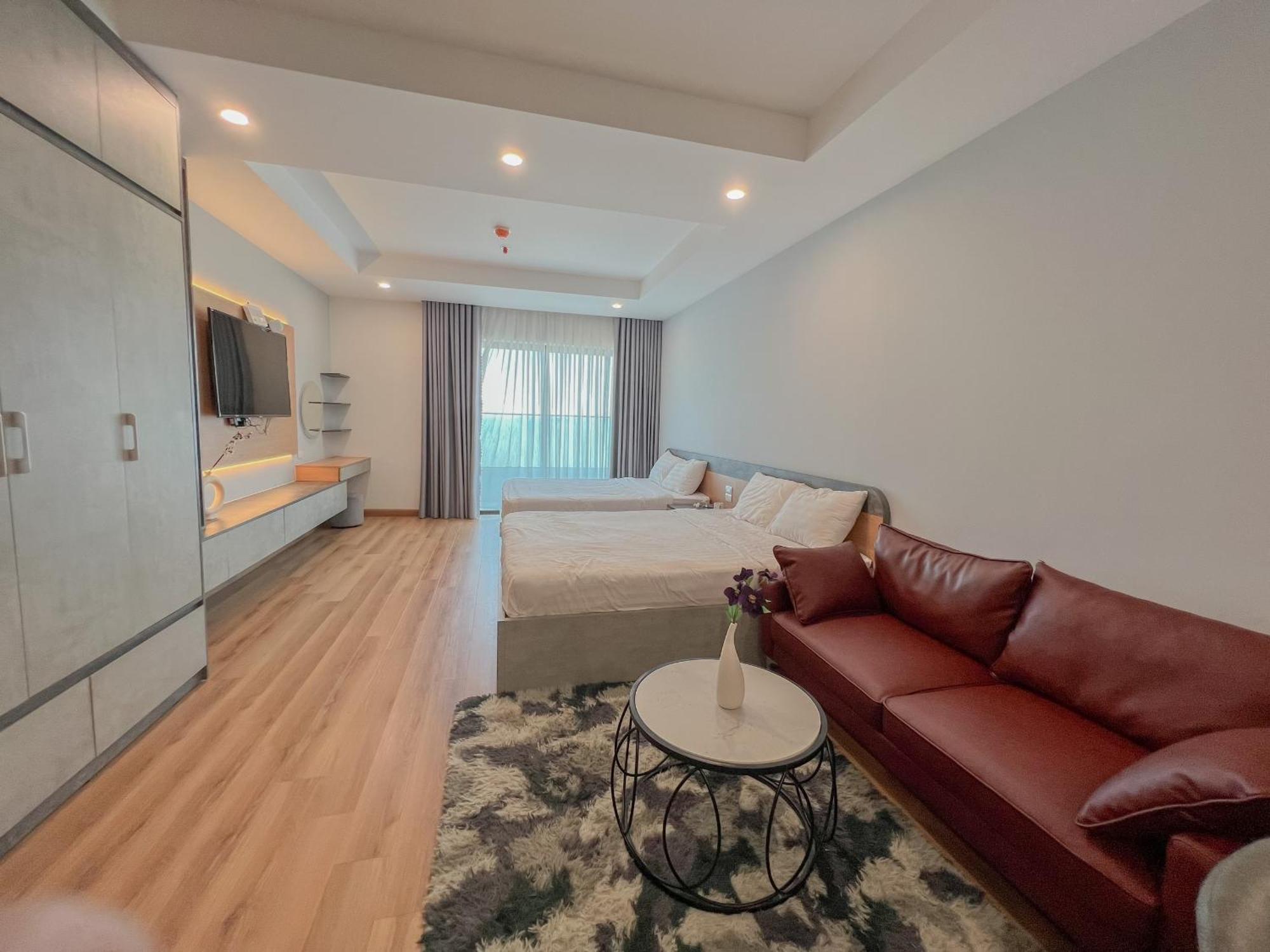Tms Beachfront Apartment Quy Nhon Bay Exteriör bild